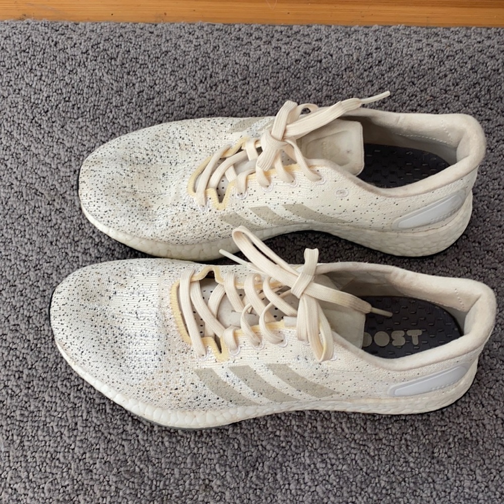 Adidas pureboost athletic shoes off white